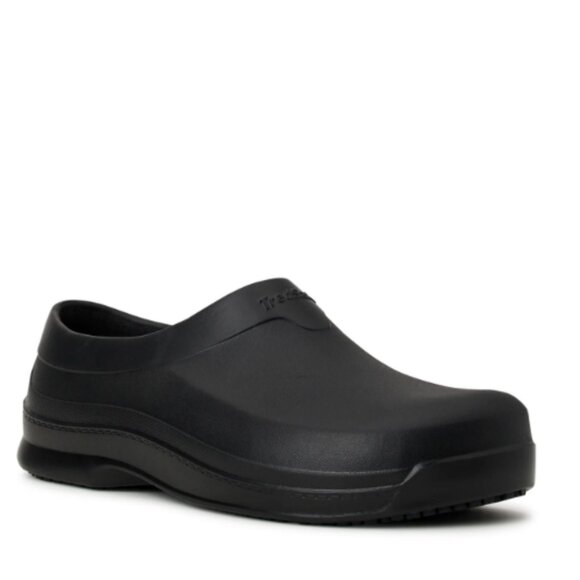 TredSafe Adult Unisex Caspian Slip Resistant Clogs M5/W7, Black - Picture 1 of 5